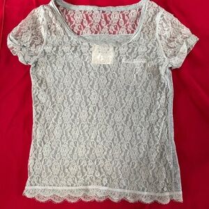 Abercrombie & Fitch lace T
